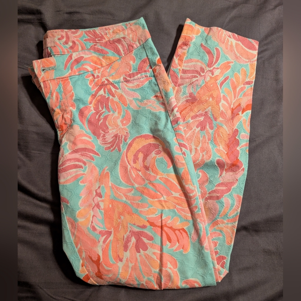 Lilly Pulitzer Kelly Low Rise Ankle Pants